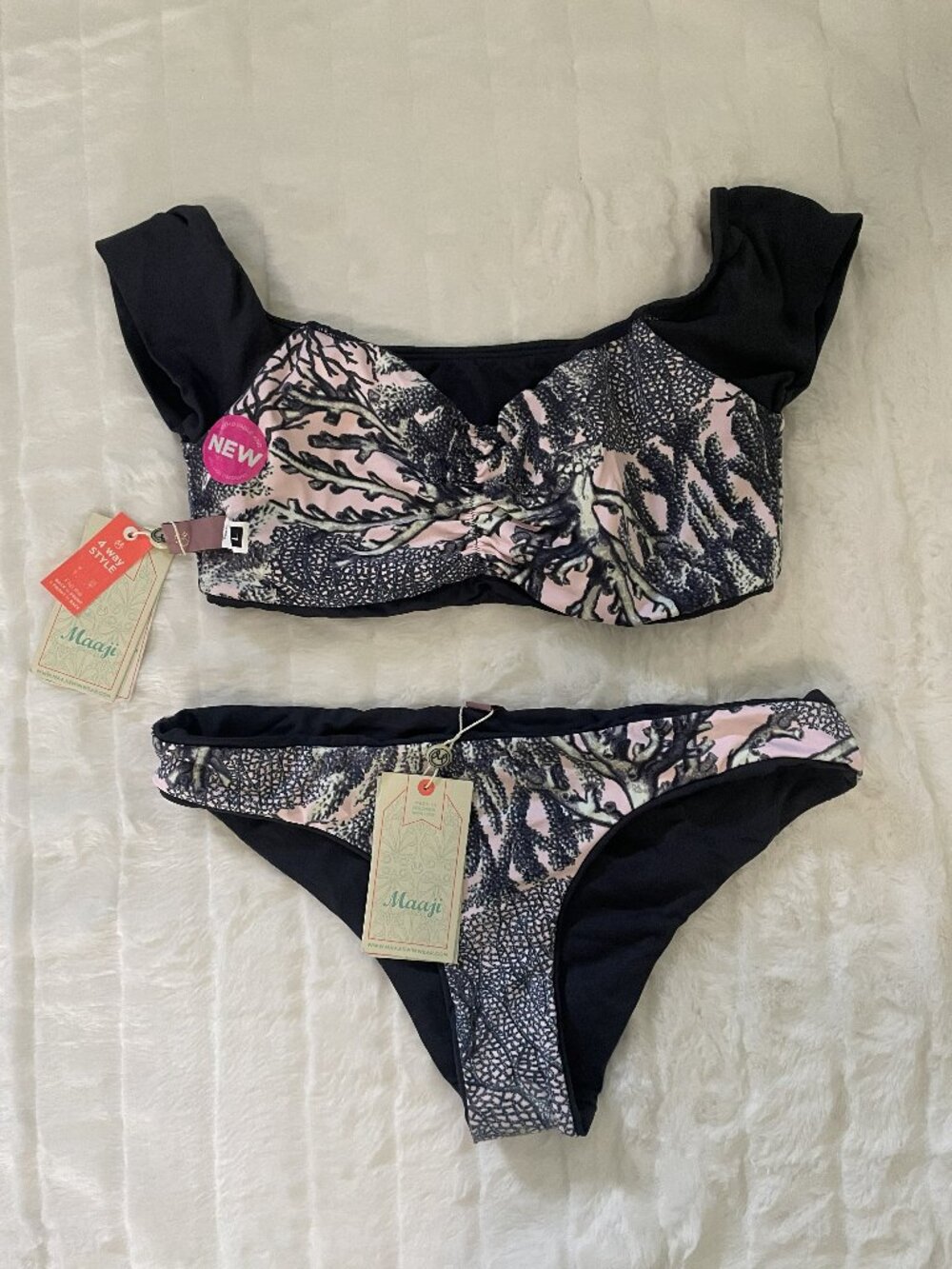 Maajji bikini Reversible Set size L